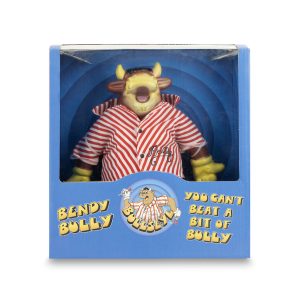 Bendy Bully Figure - Official Bullseye 10 Inch Gift Boxed Toy (Same as used on the show)