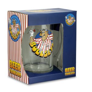 Bullseye Pint Glass Tankard - Official Gift Boxed Bullseye Merchandise